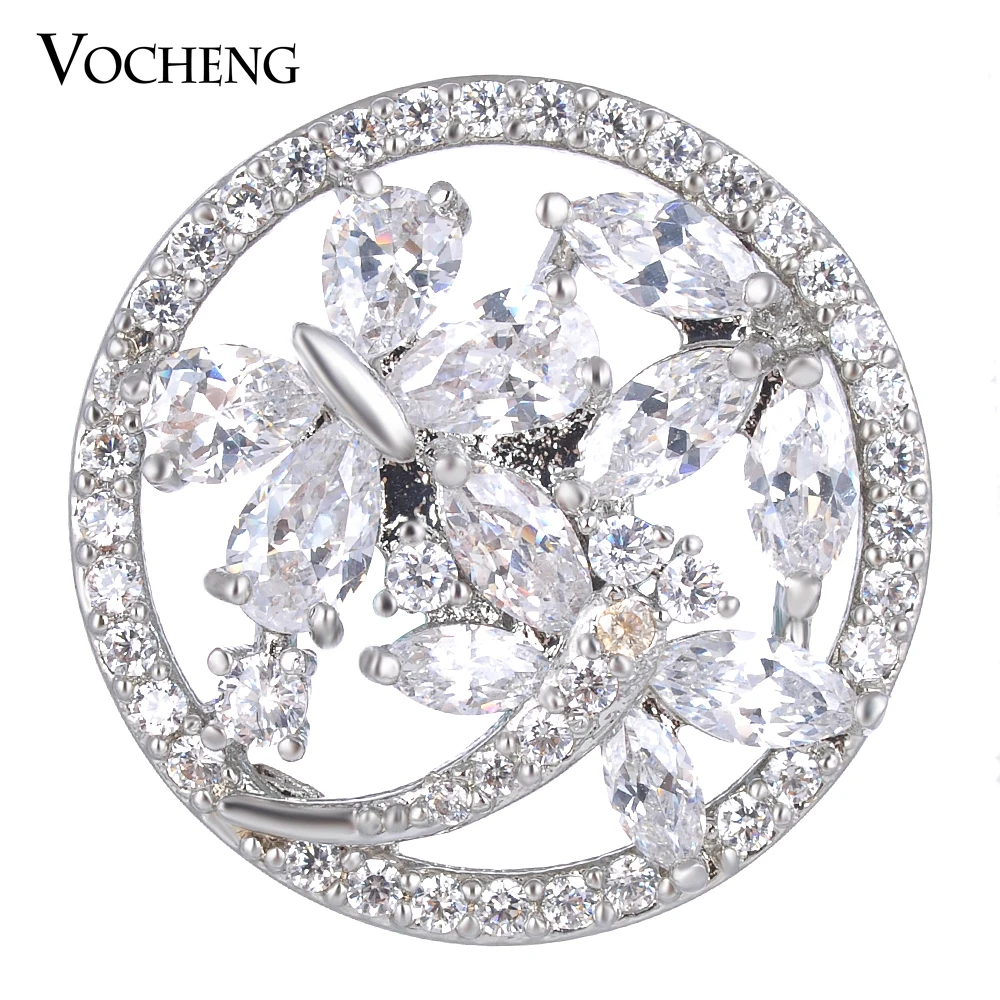 10 ./ Vocheng Snap Jewelry CZ Stone Luxury 18  5 ,   Vn-1400 * 10