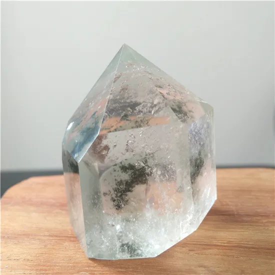 Фантомный Кристалл камни призрак кристаллы Wicca Cristal Islande Пьер Naturelle crestaux целебное украшение для дома Натуральный 92 г