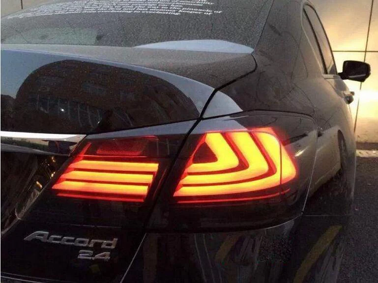 

1set 2014 2015 2016year tail light for Honda Accord taillight car accessories LED DRL Taillamp for Accord fog light