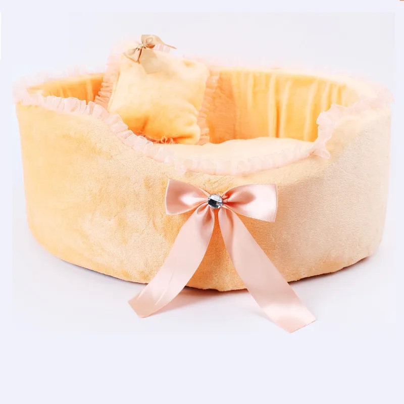 2016 новый стиль коврики для собак маленький домик кошек и щенков Круглый