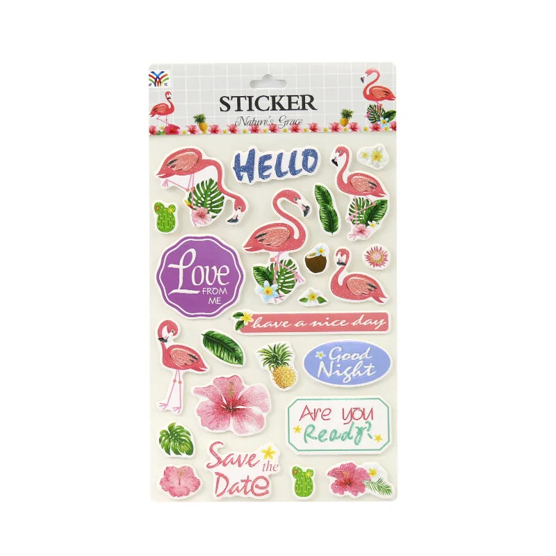 Скандинавский тропический завод Фламинго пуля журнал Декоративные Канцелярские