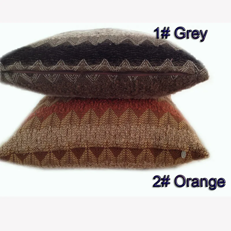 Декоративный Трикотажный чехол для подушки дивана 45x45 | Дом и сад