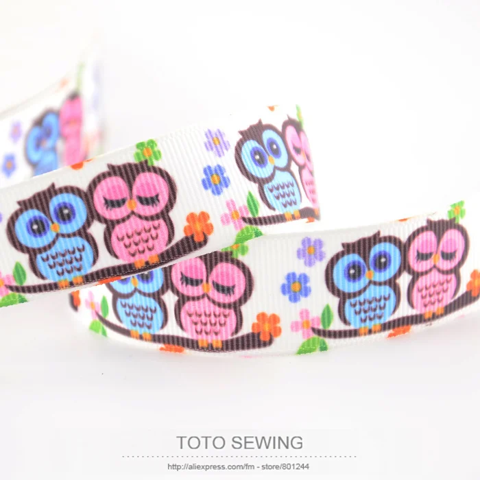 Минимальный заказ составляет $5 (смешанный заказ) мультфильм Сова Дизайн 7/8 &quot22 мм