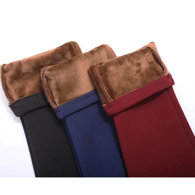 2020 женские узкие брюки с высокой талией флисовые/теплые флисовые штаны бархатные