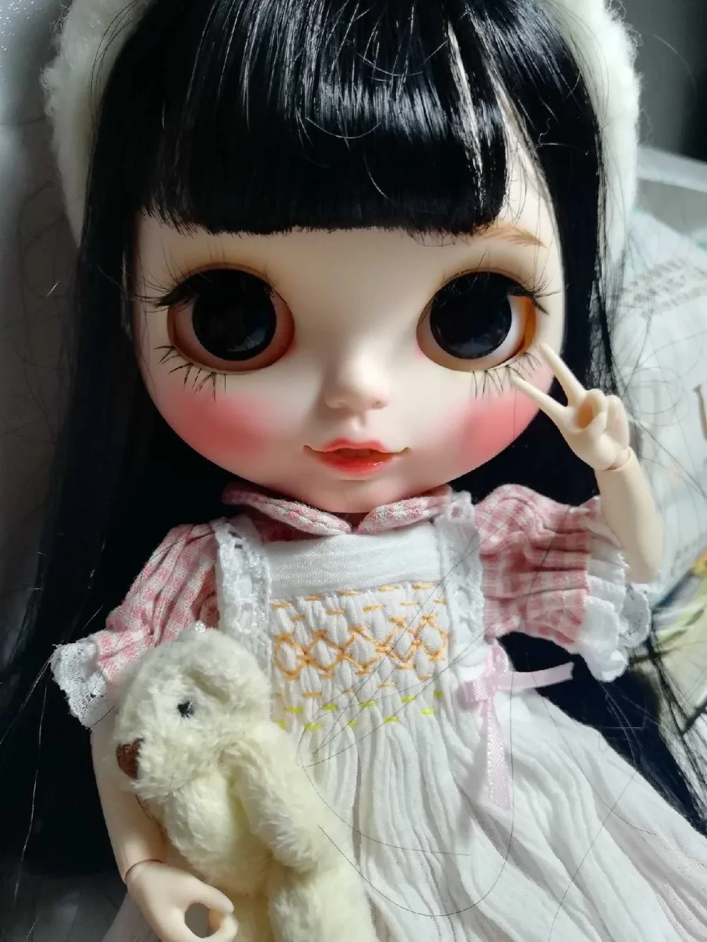 Blyth кукла Подгонянная лицевая пластина NO. WS0109