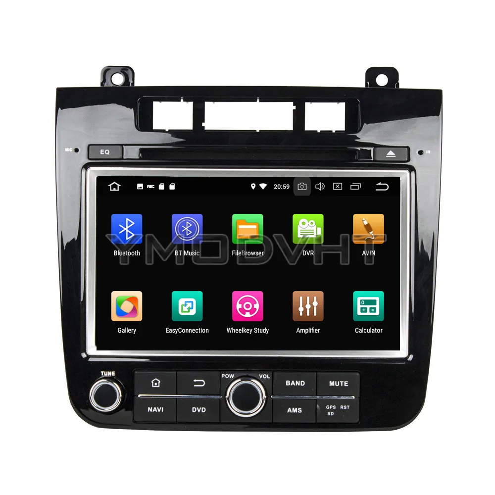 YMODVHT 8 дюймов Android 0 Восьмиядерный PX5 4 Гб ОЗУ 32 ПЗУ автомобильный DVD плеер Радио