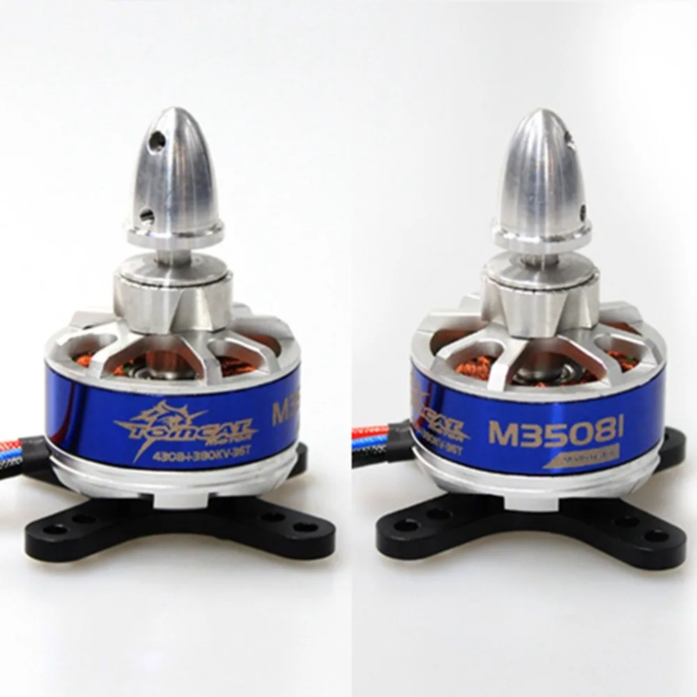 Бесщеточный мотор TomCat M35081 4308 KV380 36T 3 6S для радиоуправляемого FPV гоночного дрона