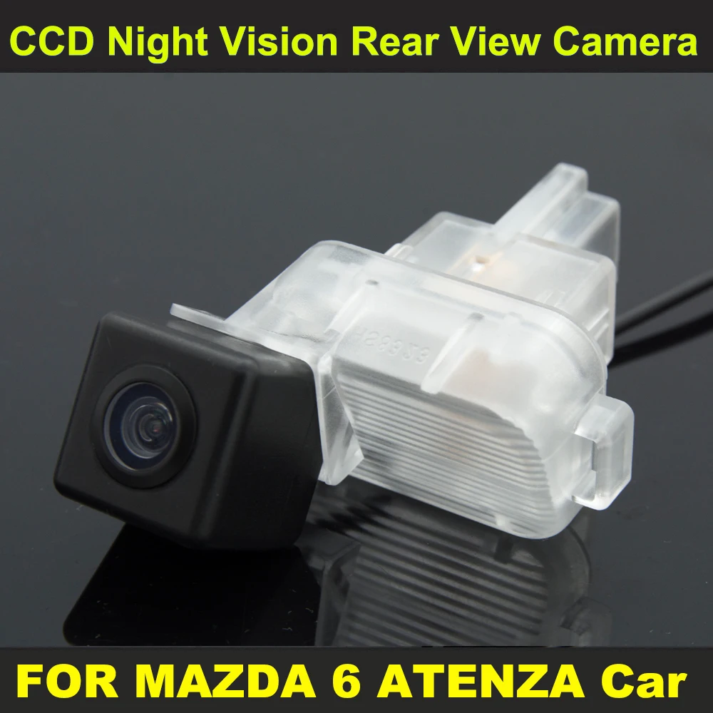 Автомобильная камера заднего вида с ночным видением CCD для MAZDA 6 ATENZA|car rear view reverse|car