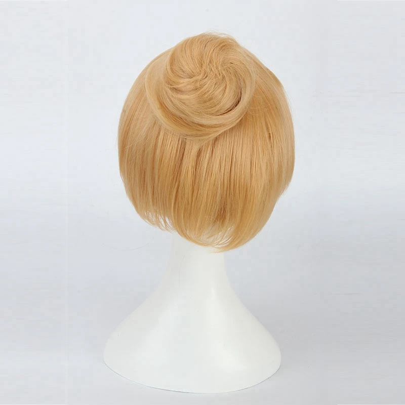 Парик для косплея принцессы с колокольчиком жаропрочный синтетический пучок