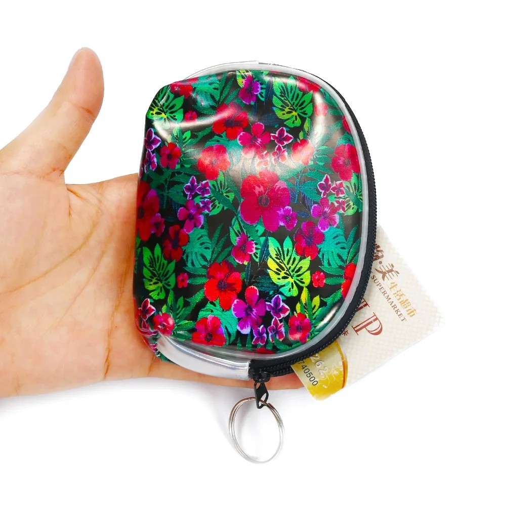 Детские кошельки для монет с мультяшным единорогом милые женские Мини на молнии