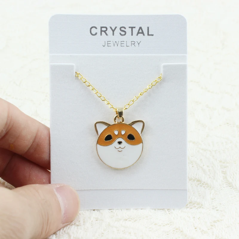 HOT Fashion Cute Pets Dogs Lover Gold Chain Enamel Animal Husky Poodle Dog Pendant Necklaces Gift For Women New Jewelry | Украшения и