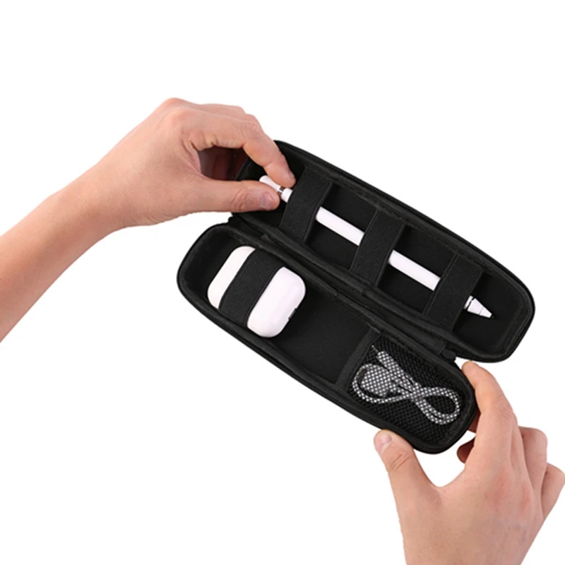 Suitable For Pen Case Ipad Stylus Data Cable Charging Line Storage Box Outdoor Travel Shockproof |