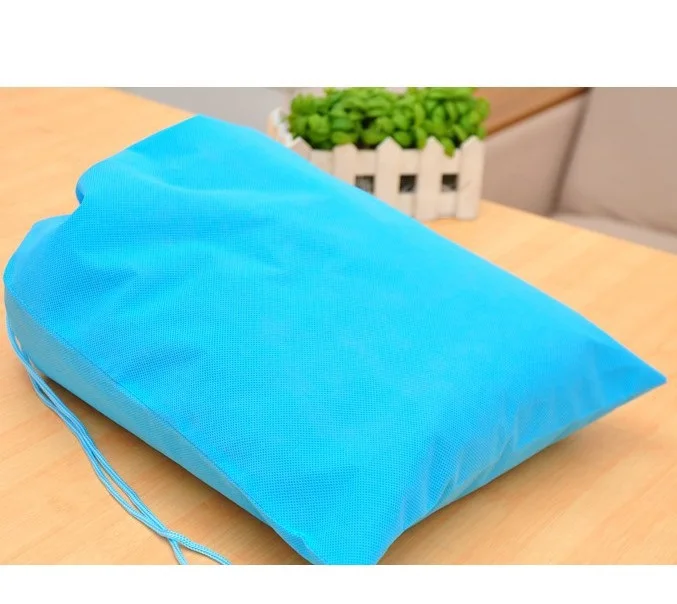 10 шт. плотная Нетканая сумка для хранения обуви путешествий тканевый костюм