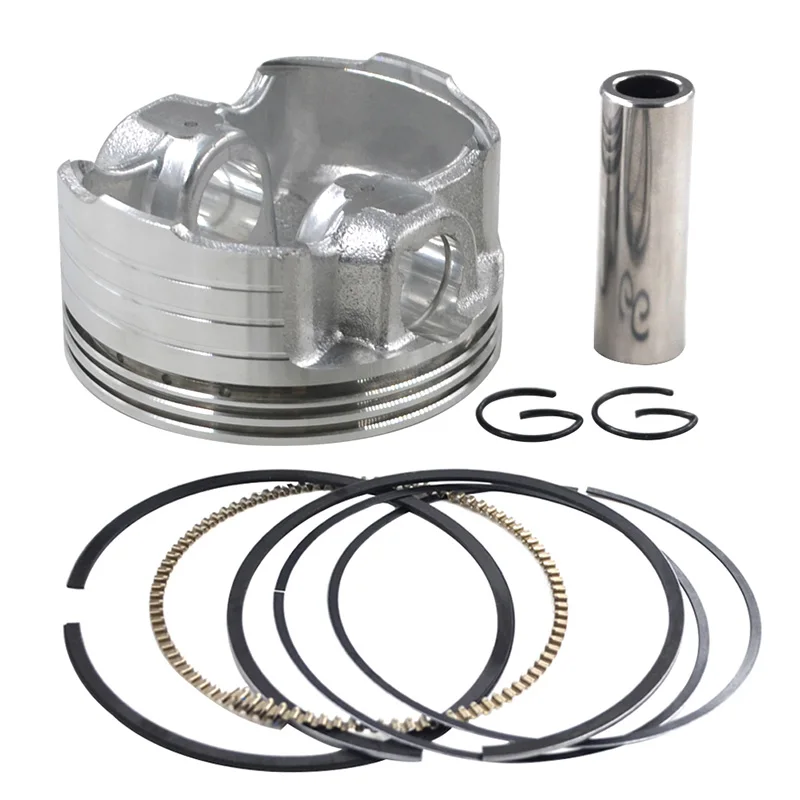 AHL Bore Size 62 mm Motorcycle Standard Piston Kit Pin Rings Clips Set For YAMAHA LC135 LC 135