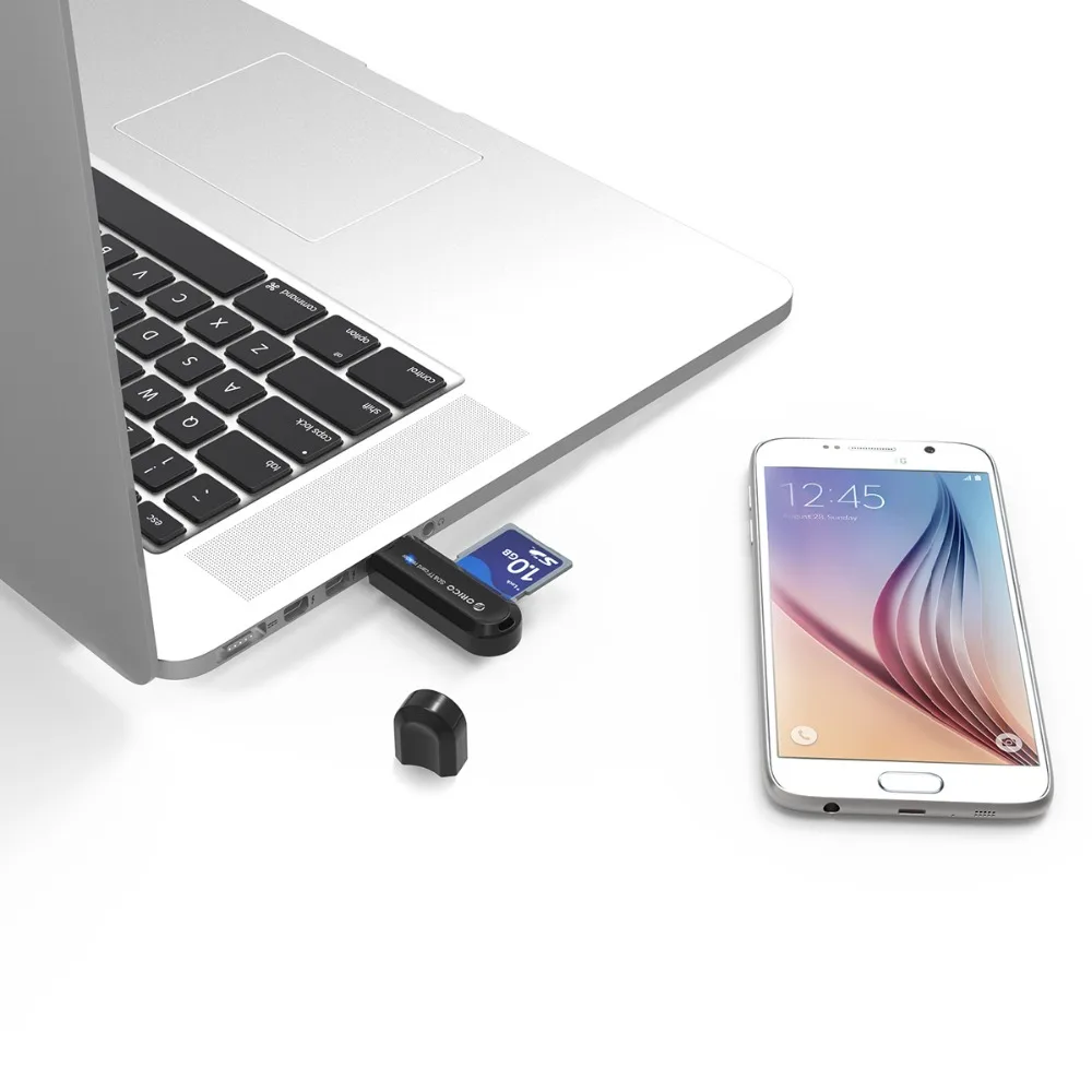 ORICO кард-ридер USB 3,0 2 в 1 SD/Micro SD TF OTG Smart memory type C кард-ридер высокоскоростной адаптер для ПК компьютера ноутбука