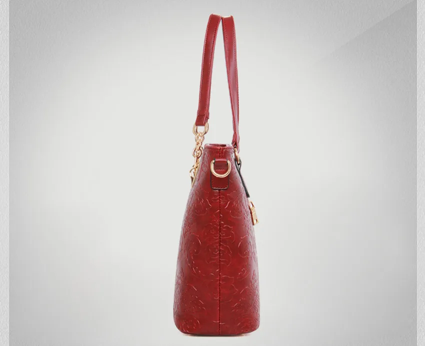 Европейских и Американских ретро композитный Мешок классический дамы Тиснение