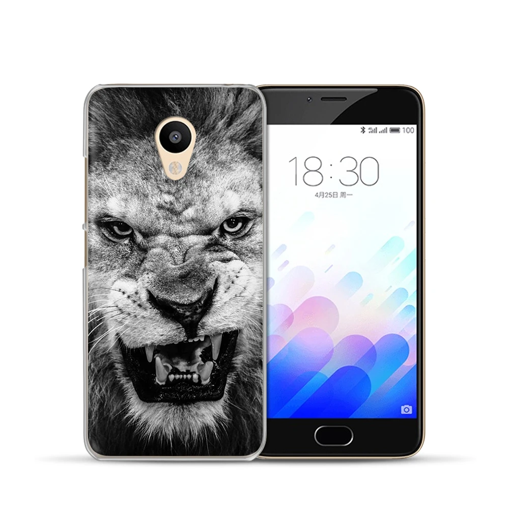 Weldone Tiger lion Case For Meizu M5s M3s M5C M5S M5 Mini M3 M6 Note Pro6 U10 U20 Soft Silicone Phone Cover Capa Etui | Мобильные
