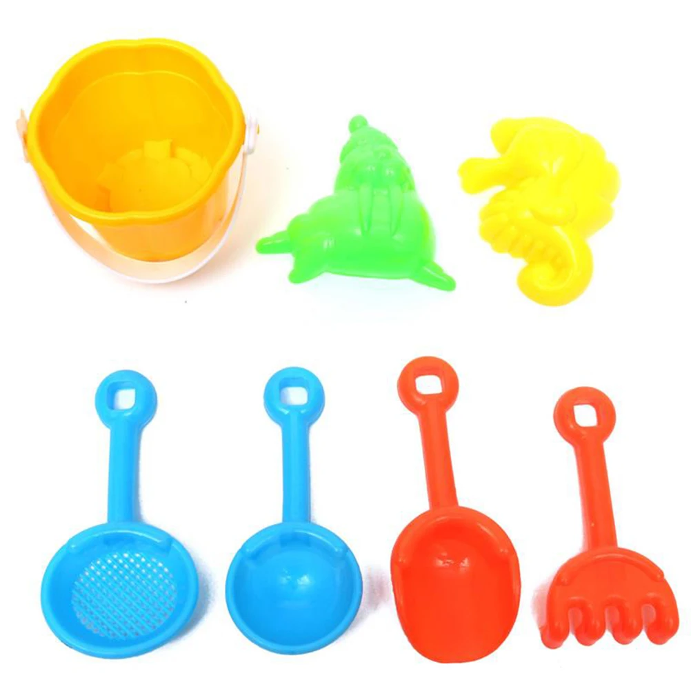 9 шт./компл. пляжный Песочный набор игрушек для детей песочный лопата игры в яму