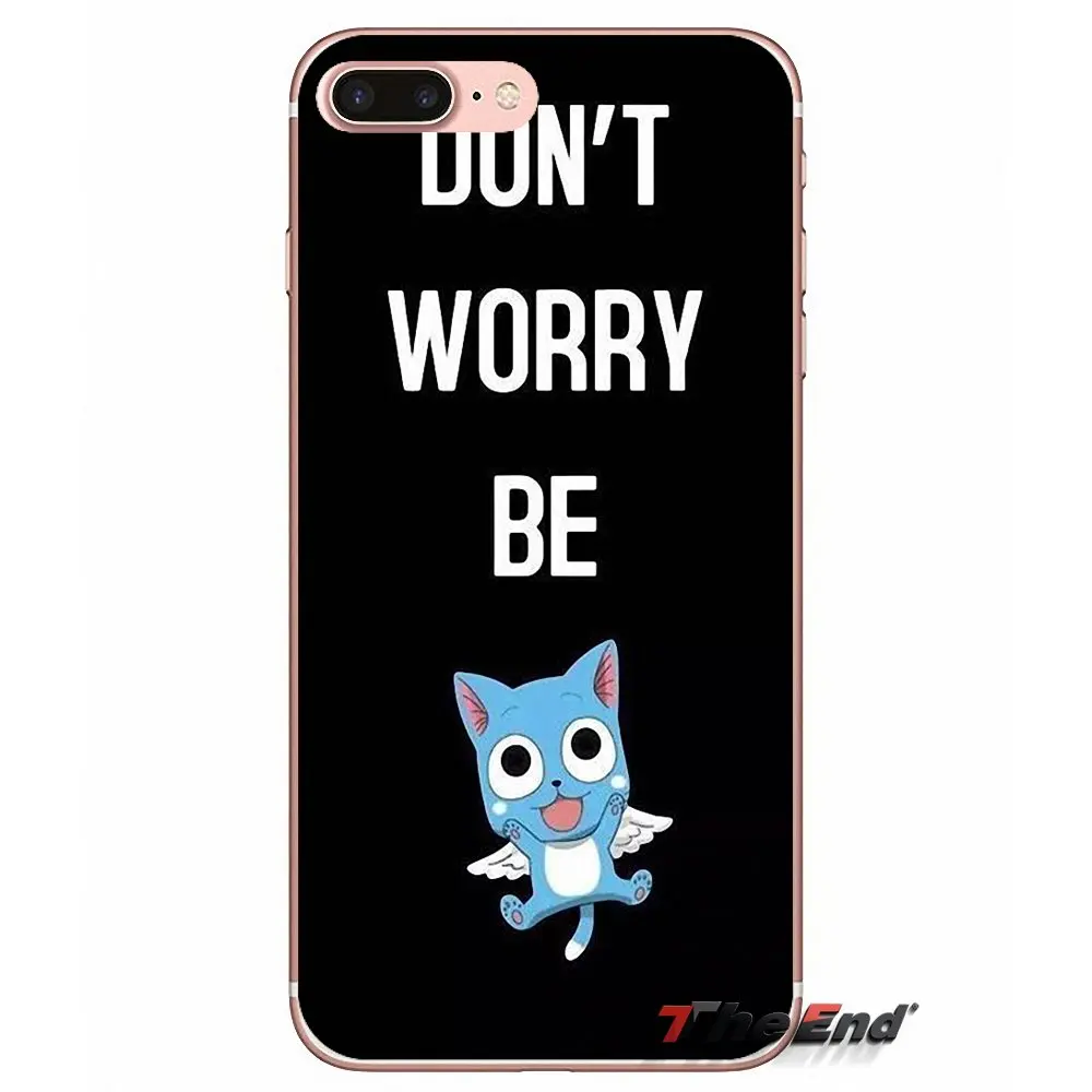 Силиконовый чехол из ТПУ для Huawei G7 G8 Ascend P7 P8 P9 Lite Honor 4C 5X 5C 6X Mate 7 8 9 Y3 Y5 Y6 II Pro Fairy Tail Happy