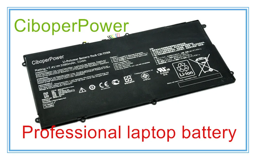 Оригинальный Новый аккумулятор для TF700T 32GB 64GB TabletBattery C21-TF301 3380 mAh 25Wh | Компьютеры и