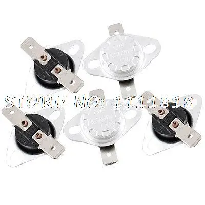 

5 Pcs 120C 248F NC Normal Close Thermostat Temperature Thermal Switch KSD301