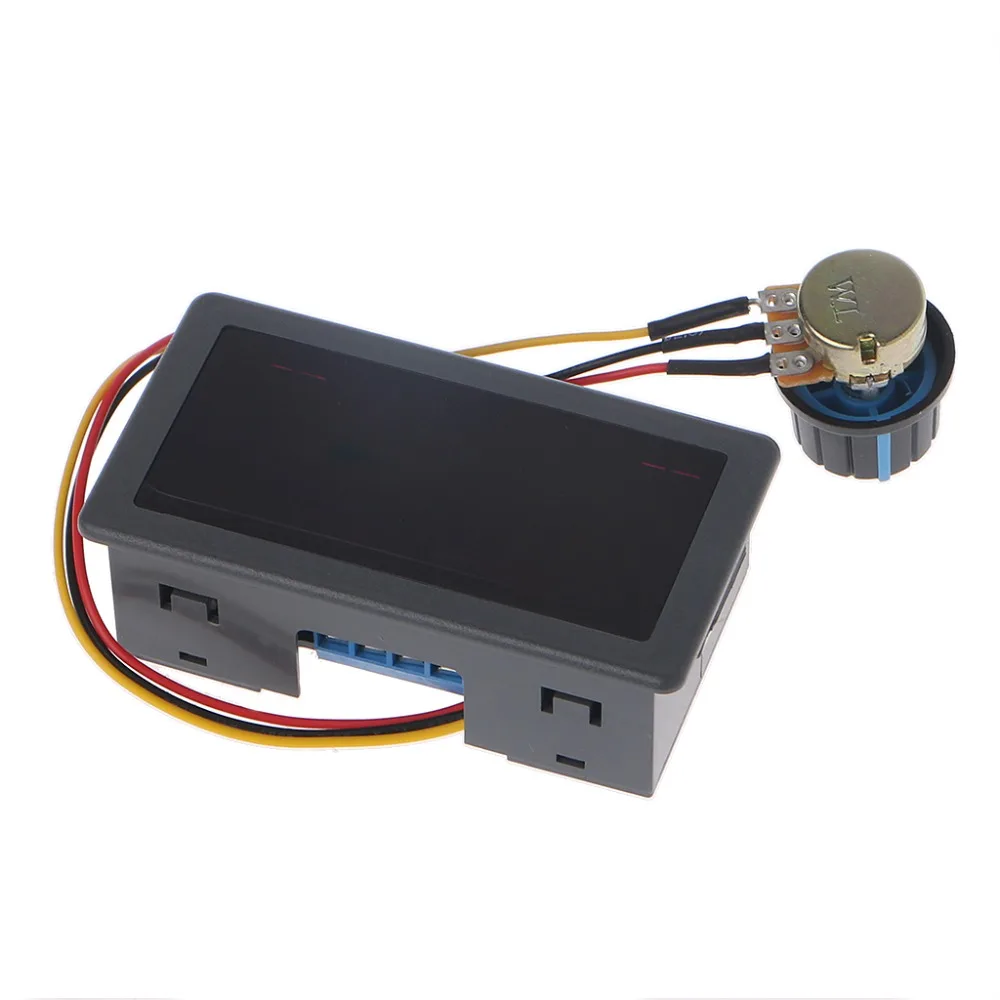 DC 6 30V 12V 24V 15A Макс ШИМ контроллер скорости двигателя с цифровым