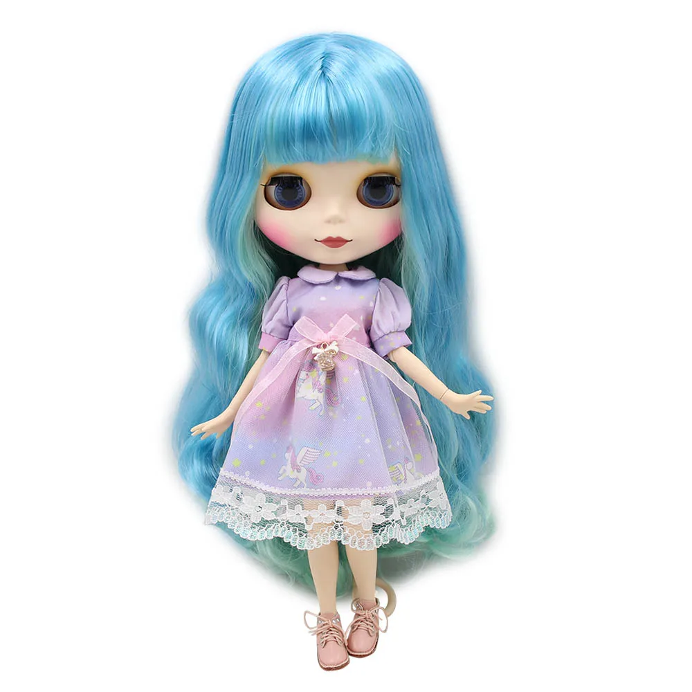 Ледяной DBS Blyth кукольные 1/6 шарнирное тело матовая лицевая сторона белая кожа DIY BJD