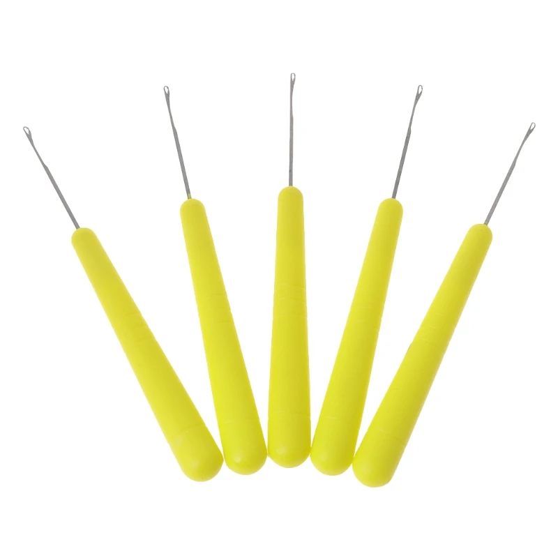 Пластиковая ручка крючок для вязания крючком 5 шт. игла инструмент