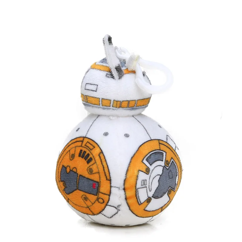 10 см игрушки Звездные Войны Пробуждение силы BB8 плюшевый брелок куклы BB 8 мягкие