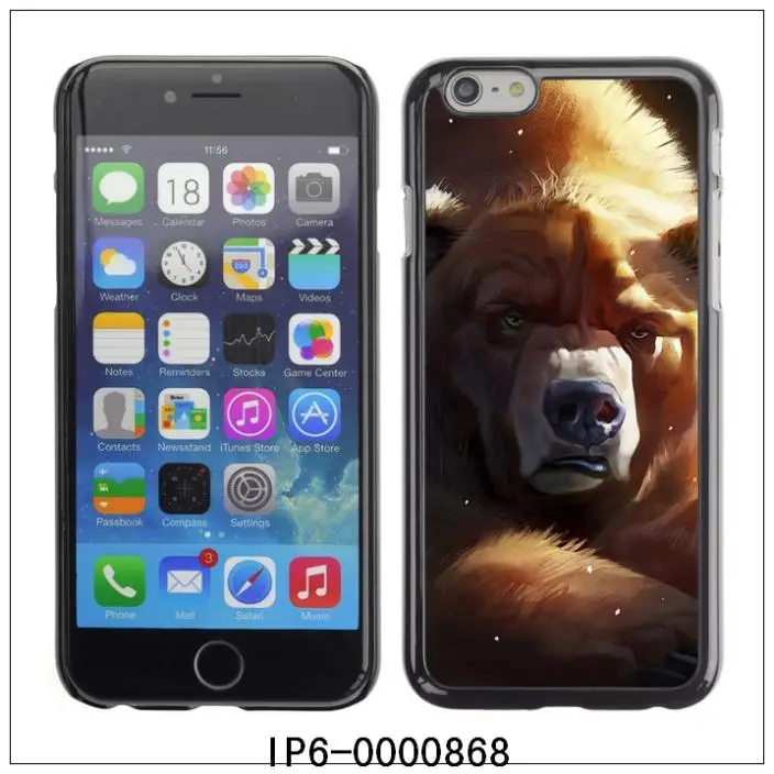 Funny Grumpy Bear-FOR 4.7"iPhone 6 Plastic Hard Back Case Cover Shell 30PCS/Lot (IP6-0000868) |