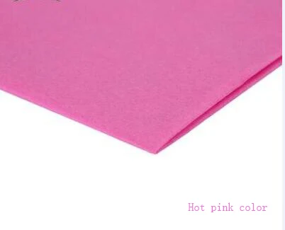hotpink Высокое качество, горячая Распродажа, упаковочная бумага из ткани и Подарочная обертка, бумажная бумага DIY Материал конфет цвета 50*66 см 40 шт в партии - Цвет: hotpink