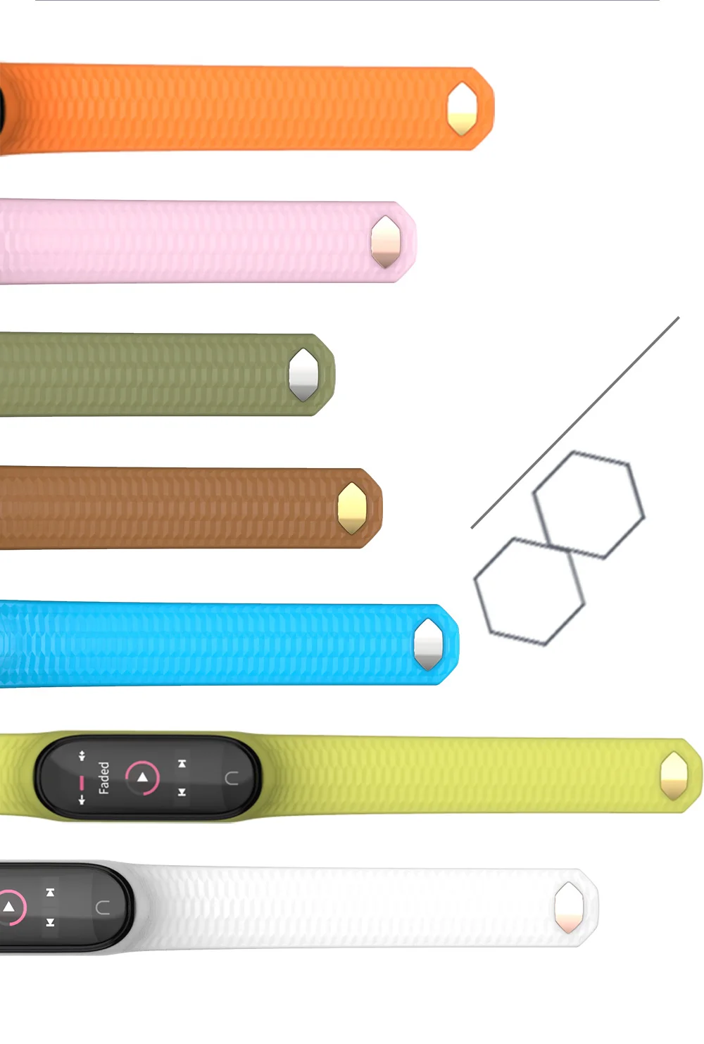 Ремешок mi jobs mi Band 4 для Xiaomi mi Band 4 браслет силиконовые умные часы браслет mi band 4 аксессуары mi Band 3 ремни