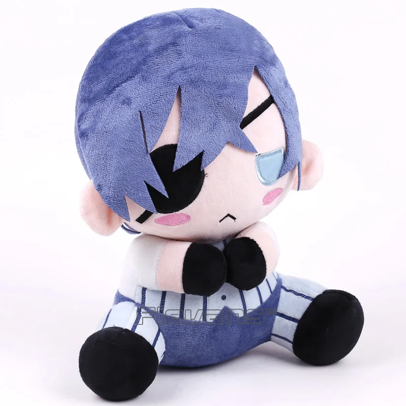 Черный Дворецкий Kuroshitsuji Ciel Себастиан микаелис плюшевая игрушка мягкая кукла животного 12 дюймов 30 см