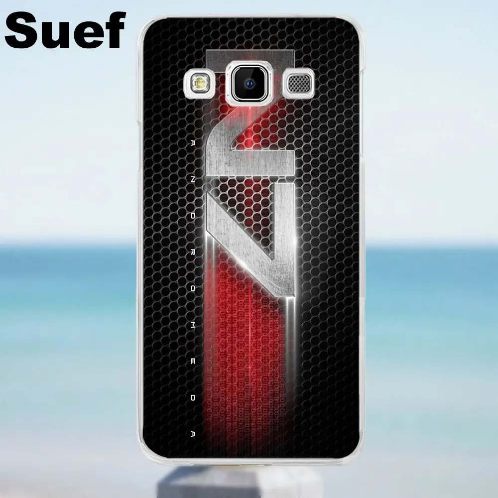 Suef Mass Effect N7 логотип мягкий Новое поступление для Galaxy Alpha Core Prime Note 2 3 4 5 S3 S4 S5 S6 S7 S8 mini