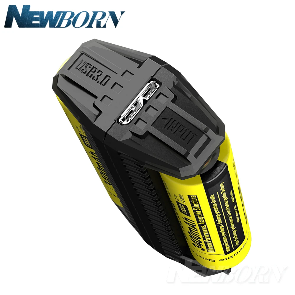NITECORE F2 гибкий внешний аккумулятор 2 а умный литий ионный IMR слота USB зарядное