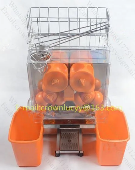 Коммерческая Автоматическая электрическая соковыжималка из нержавеющей стали