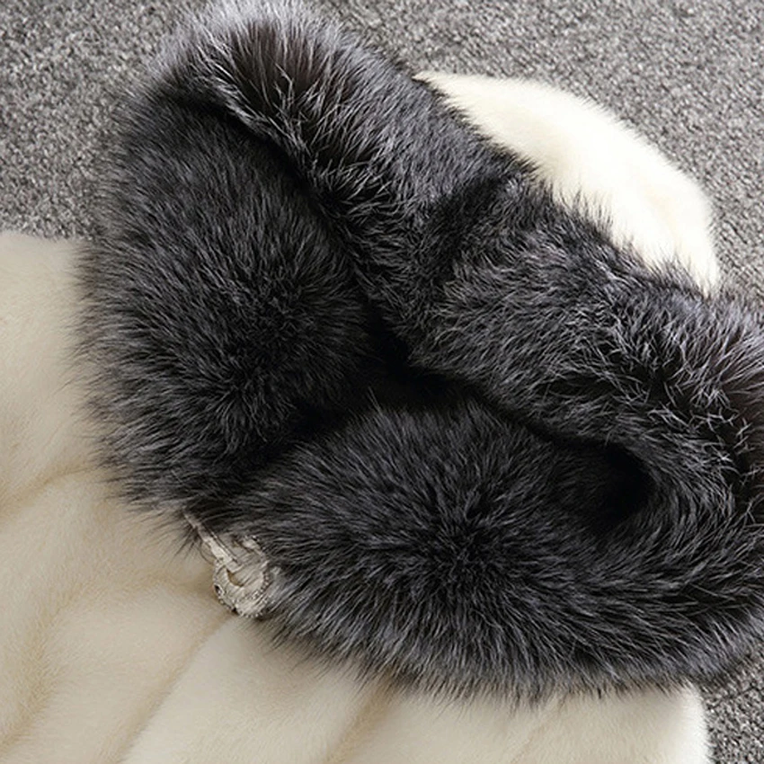 Дизайнерская модная новинка 2020 зимняя женская шуба из искусственного меха лисы и