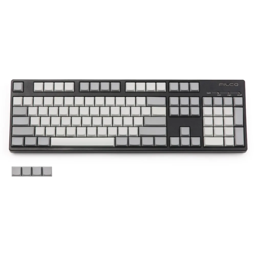 Пустые XDA брелки PBT ANSI раскладка 61/87/108 клавиш/полный набор 142 клавиш с ISO для Cherry mx механическая клавиатура