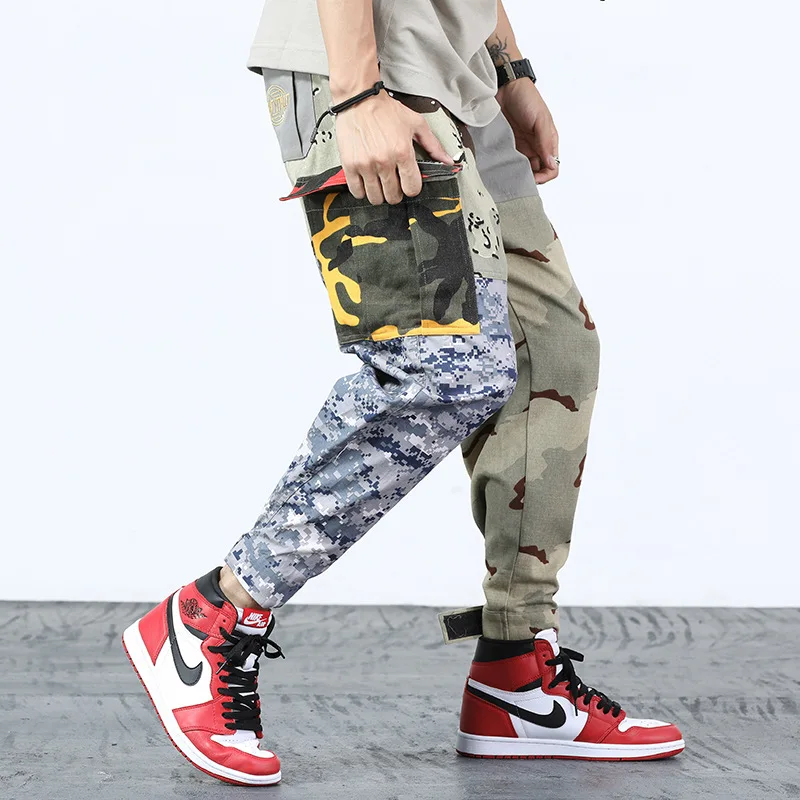 Весенне летние свободные повседневные Комбинезоны с несколькими карманами