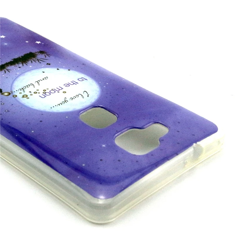 2016 Moon Bubble TPU Soft Gasbag Back Case Cover For Huawei mate 7 |