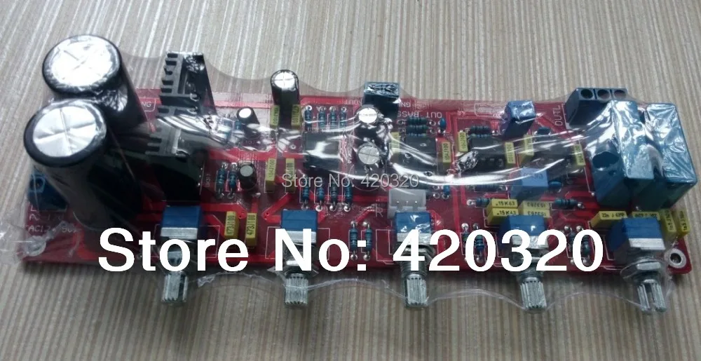 NE5532 тон доска Усилители домашние предусилитель смеситель предварительно для 2.1