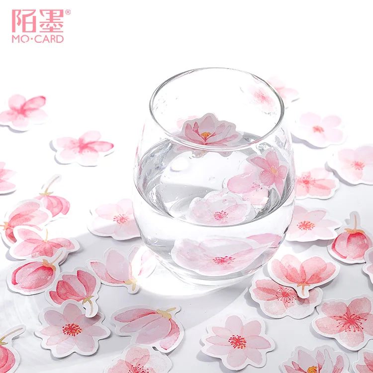 45 шт./упак. Sakura показать наклейки декоративные канцелярские Скрапбукинг Diy
