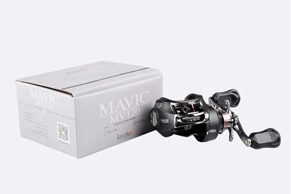 KYOTO MAVIC мВ 120 для Пресноводной рыбной ловли Катушка влево/правая рука Шестерни соотношение 6,3: 1 9+ 1BB морской катушка для рыбалки приманки рыболовные катушки
