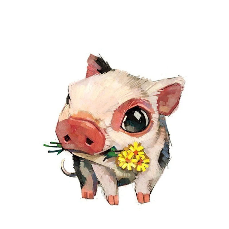 A0191 1 шт картина животные акриловые значки Kawaii значок брошь для рюкзака - Цвет: A0191