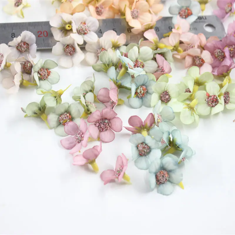 The new hand-made fresh flower 10PCS wedding dress accessories bridal headdress garland decorative Lucky floret | Дом и сад