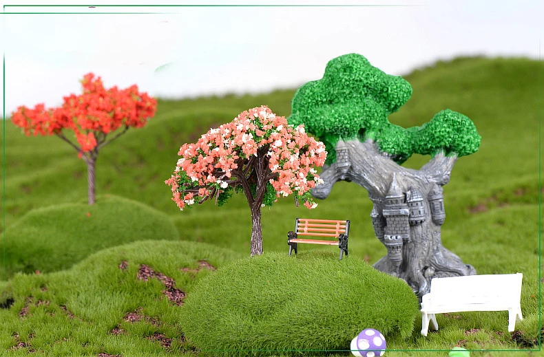 Мини сказочные украшения для сада миниатюры микро-Ландшафтные изделия из смолы