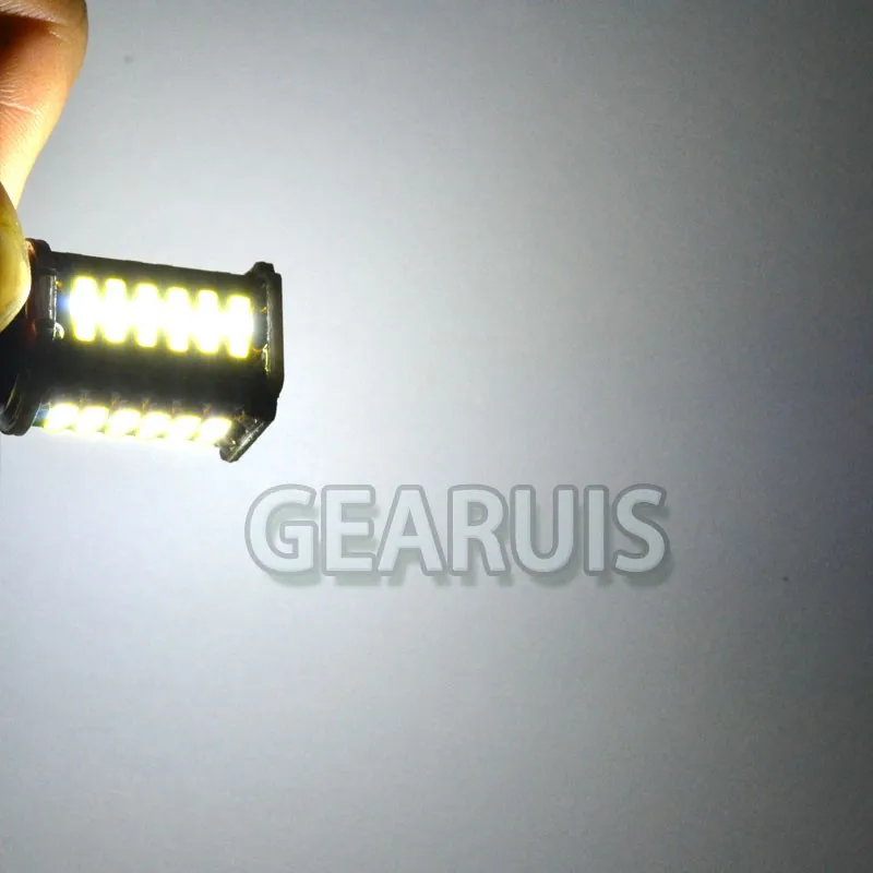100 шт. светодиодсветодиодный лампы высокой яркости P21/5 Вт 1157 BAY15D 28 SMD 7020 280MA 28SMD для