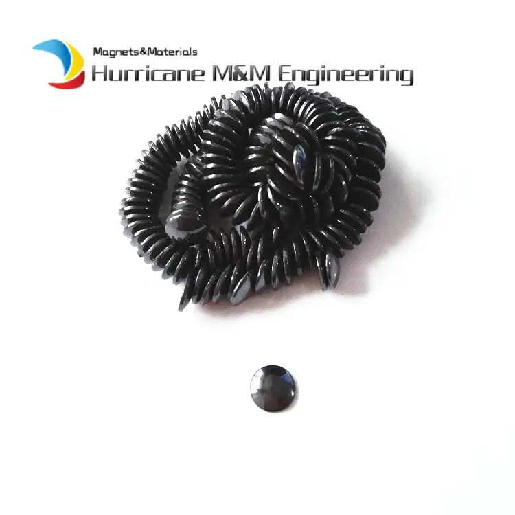 100 шт. ферритовый магнит в форме хлеба диаметром. Полированные магниты из