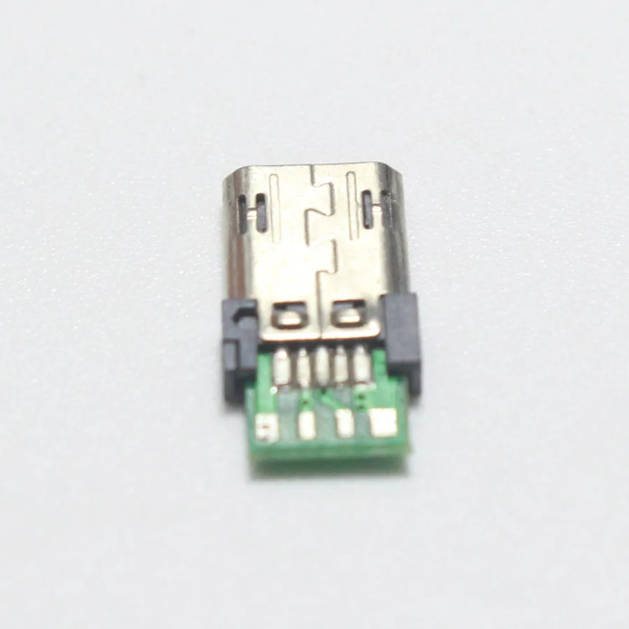 10 шт. 5Pin Micro USB штекер Адаптер разъем 2,54 мм сварная плата конвертер Pinboard для мобильного телефона линии передачи данных