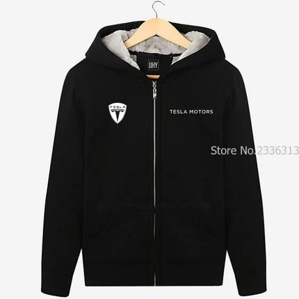 Tesla комбинезон на молнии Толстовка Осень и зима рабочая одежда Авто шоу оснастки